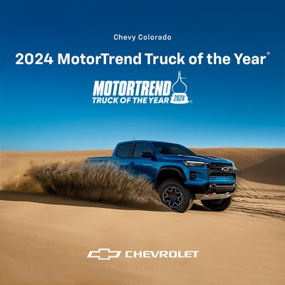 Chevy Colorado – the 2024 MotorTrend Truck of the Year!